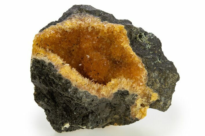 Intense Orange Calcite Crystal Cluster - Poland #331971
